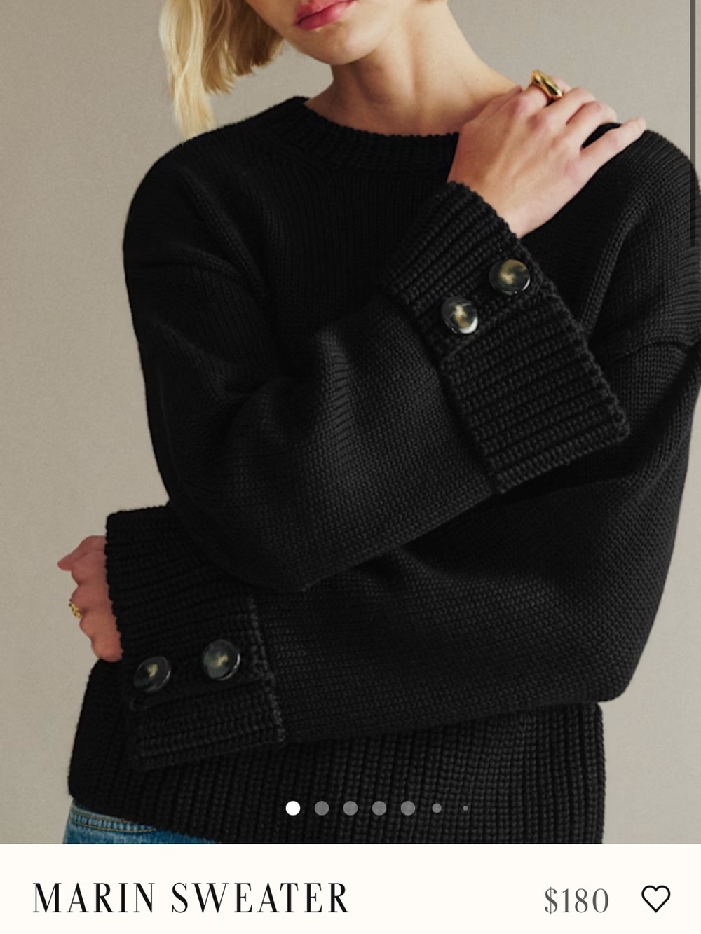 MARIN Sweater - Black